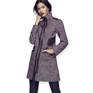 Via Spiga Donogal Tweed Chevron Wool